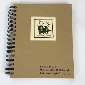 Journals Unlimited "Write it Down" A Hiker's Journal 9"x7"